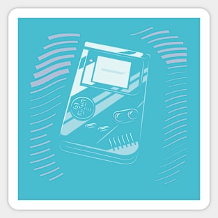 Retro Handheld Sticker